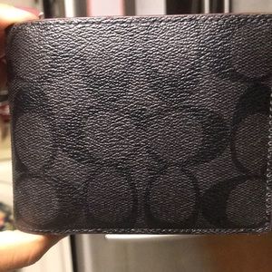 Men’s Coach Wallet with Card ID Holder
